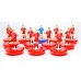 Subbuteo Andrew Table Soccer Denmark 1986 on Classic Hasbro bases